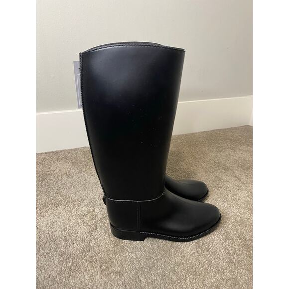 New Horze Chester Kids Riding Tall Rubber Boots Size 33 UK (US Size 2) - Picture 7 of 7